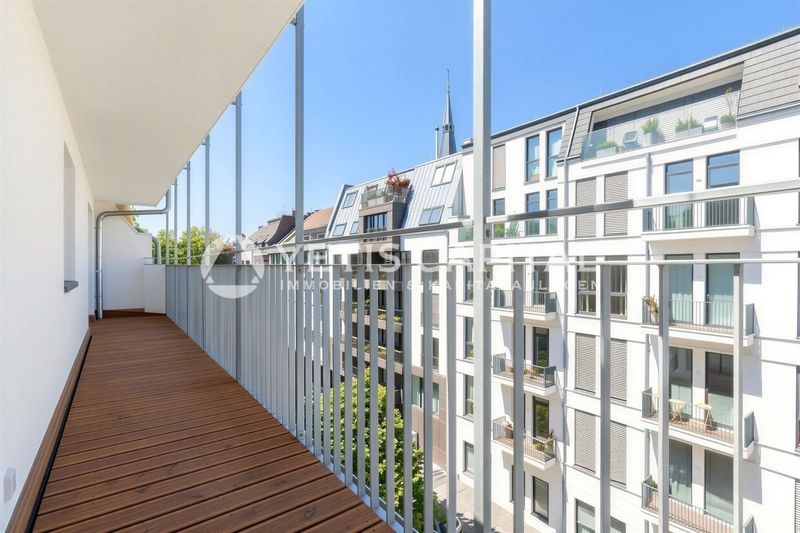 NEU: WOHNEN UND ARBEITEN AUF TOPNIVEAU DIREKT AM STADTGARTEN + 3 BALKONE + 2 BÄDER +PROVISIONSFREI+